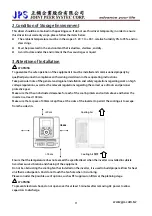 Preview for 12 page of JPS IRIS-IMSV User Manual