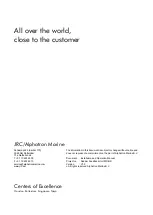 Preview for 34 page of JRC Alphatron Marine Rudder Feedback Unit HD Installation And Operation Manual