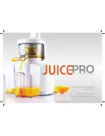 Preview for 1 page of JuicePro ALI-VJP-R2 Installation & Operating Instructions Manual