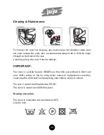 Preview for 13 page of juju Little Rider User Manual