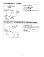 Preview for 10 page of JUKI DDL-5550-7 Instruction Manual