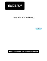 JUKI DLU-5494N-7 Instruction Manual preview