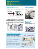 Preview for 2 page of JUKI DNU-1541 Specifications