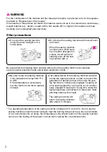 Preview for 4 page of JUKI DX-4000QVP Instruction Manual