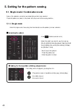 Preview for 50 page of JUKI DX-4000QVP Instruction Manual