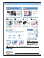 Preview for 2 page of JUKI HZL-35Z Specifications