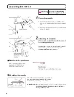 Preview for 26 page of JUKI HZL-600 Instruction Manual