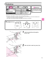 Preview for 55 page of JUKI HZL-600 Instruction Manual