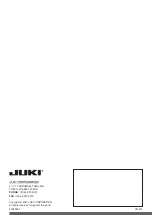 Preview for 40 page of JUKI MO-2800 Instruction Manual