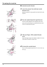 Preview for 18 page of JUKI TL-18QVP Instruction Manual