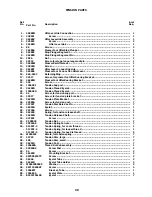 Preview for 29 page of JUKI Union Special 36200L220-60 Adjusting Instructions And Illustrated Parts List