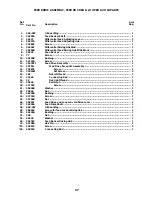 Preview for 37 page of JUKI Union Special 36200L220-60 Adjusting Instructions And Illustrated Parts List