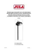 Jula 478-301 Installation Instructions Manual preview