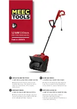Preview for 1 page of Jula Meec tools 005876 Operating Instructions Manual