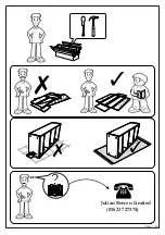 Preview for 2 page of Julian Bowen Limited Pickwick 3 Assembly Instructions Manual