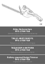 Preview for 1 page of Jumbo M1E-270A/10.8 Original Instruction Manual