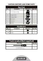 Preview for 12 page of Jumbuck 0173343 Assembly & Operation Instructions