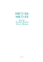 Preview for 1 page of Jumper NB73-EA User Manual