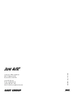 Preview for 44 page of Jun-Air ADJ-050 Operating And Maintenance Manual