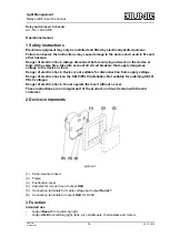 Preview for 1 page of Jung 1202 URE Operation Manual