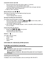 Preview for 4 page of Jung RAN 514 Operating Instructions Manual