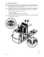 Preview for 37 page of Jungheinrich ECE 320 Operating Instructions Manual