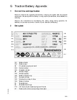 Preview for 136 page of Jungheinrich ESC 316 Operating Instructions Manual
