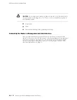 Preview for 136 page of Juniper Internet Router M160 Hardware Manual