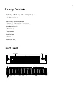 Preview for 2 page of Juniper JSA7800 Quick Start Manual