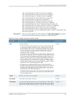 Preview for 885 page of Juniper JUNOS OS 10.3 - SOFTWARE Manual