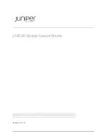 Juniper LN1000 - RELEASE NOTES 8-27-2010 User Manual preview