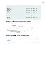 Preview for 147 page of Juniper PTX10001-36MR Hardware Manual