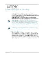 Preview for 91 page of Juniper WLA620 Installation Manual