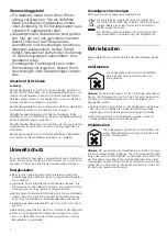 Preview for 4 page of Junker JD66BW50 Instructions For Installation And Use Manual