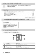 Preview for 118 page of JUNO JDF603E9 User Manual