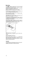 Preview for 8 page of JUNO JGI1401 Instruction Book