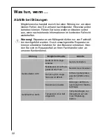 Preview for 22 page of JUNO JKU 6425 Operating Instructions Manual