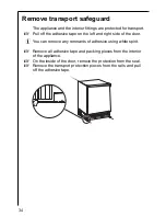 Preview for 34 page of JUNO JKU 6425 Operating Instructions Manual