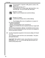 Preview for 40 page of JUNO JKU 6425 Operating Instructions Manual