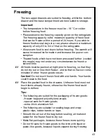 Preview for 43 page of JUNO JKU 6425 Operating Instructions Manual