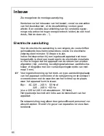 Preview for 60 page of JUNO JKU 6425 Operating Instructions Manual