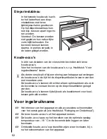 Preview for 62 page of JUNO JKU 6425 Operating Instructions Manual