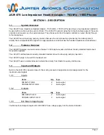 Preview for 4 page of Jupiter Avionics JA39-075 Installation Manual