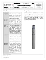 Preview for 2 page of Jupiter Liquid 9 Manual