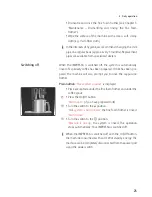 Preview for 25 page of Jura IMPRESSA F8 Instructions For Use Manual