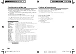 Preview for 38 page of JVC KENWOOD KMM-BT508DAB Quick Start Manual