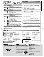 Preview for 3 page of JVC 0708DTSMDTJEIN Instructions & Installation Manual