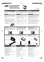 JVC 1208MNMMDWJEIN Installation & Connection Manual preview