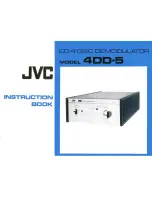 Preview for 2 page of JVC 4DD-5 Instruction Book