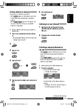 Preview for 23 page of JVC AR780 - KD Radio / CD Instructions Manual